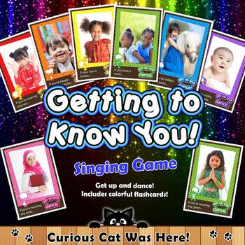 Singing game about getting to know you for kindergarten and first grade. First week of school activity.